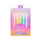 Ooly Oh My Glitter!: Liquid Glitter Ink Neon Highlighters (Set of 6)