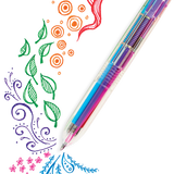 Ooly 6 Click Multi Color Gel Pen - Fine Tip