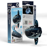 EUGY Cardboard Model Kit: Ocean Sunfish