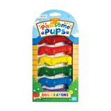 Ooly Pawsome Pups Dog Crayons - Set of 6