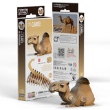 EUGY Cardboard Model Kit: Camel