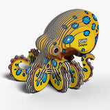 EUGY Cardboard Model Kit: Octopus