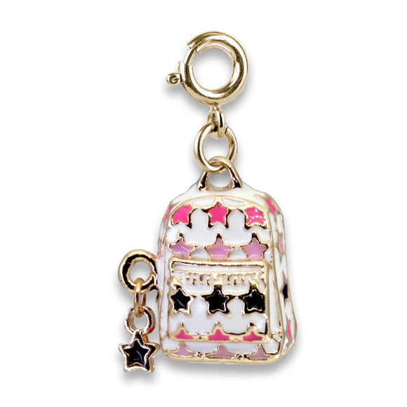 Charm It Gold Star Backpack Charm