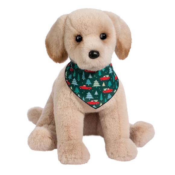 Douglas Holiday Birch Yellow Lab 18