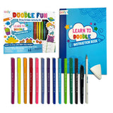 Ooly® Doodle Fun: Draw & Color Activity Kit (17 PC Set)