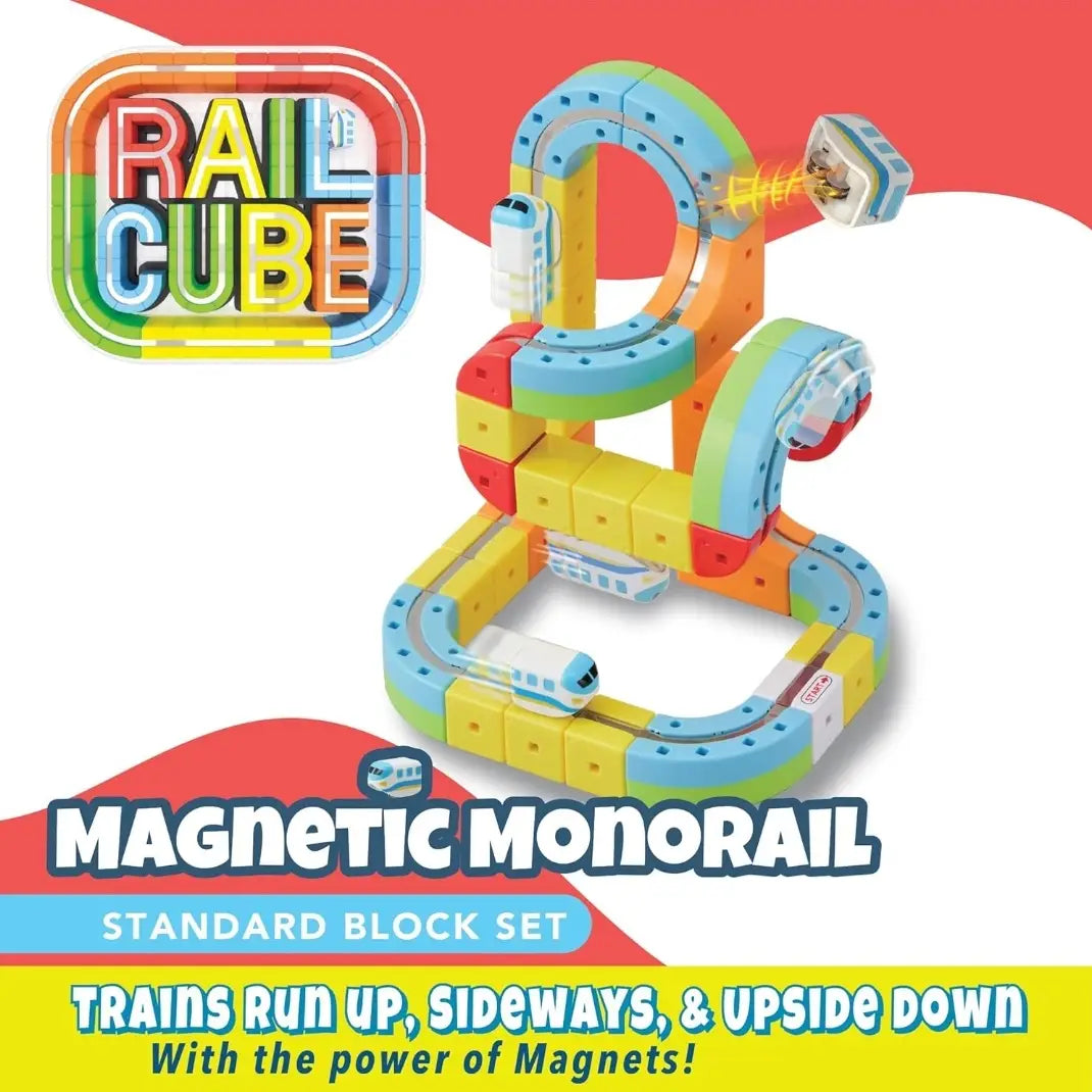 RailCube Magnetic Monorail Starter Set – Growing Tree Toys
