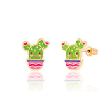 Girl Nation Cactus Cutie Stud Earrings