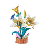 Hands Craft Wooden Bloom Craft: Lily Bloom Kit