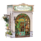 Hands Craft DIY Miniature Book Nook Kit: Rosemary Atelier