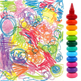 Bright Stripes iHeartArt Jr. 12 Finger Crayons