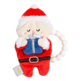 Pearhead® Baby Crinkle Teether: Santa