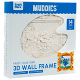 Craft Hero™️ Muddies™️: 3D Wall Frame - Blue Iris