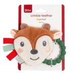 Pearhead® Baby Crinkle Teether: Reindeer