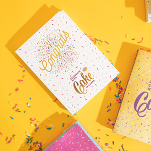 InstaCake: Cake Card - Congrats (Vanilla)