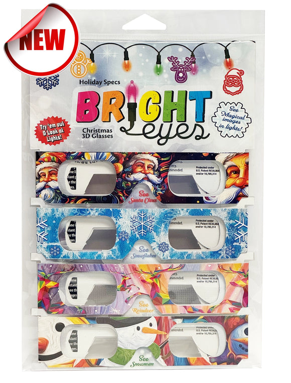Holiday Specs Bright Eyes Christmas Multi Pack