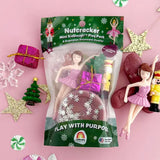 Earth Grown KidDough: Mini Bagged Sensory Kit: Nutcracker