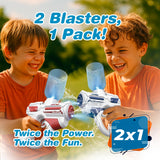 South Beach Bubbles Light-Up Electric Water Blaster Two-Pack