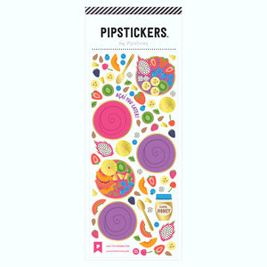 Pipsticks® 3"x7" Sticker Sheet: Acai the Possibilities