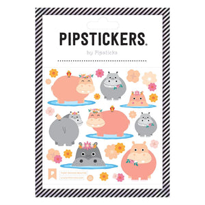 Pipsticks® 4x4" Sticker Sheet: Fuzzy Bathing Beauties
