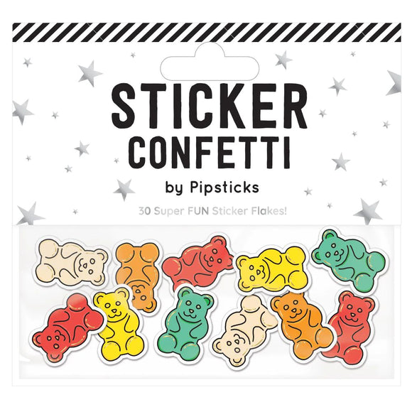 Pipsticks® Sticker Confetti: Yummy Gummy