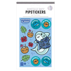Pipsticks® 4x6" Scratch 'n Sniff Sticker Sheet: Jawsome