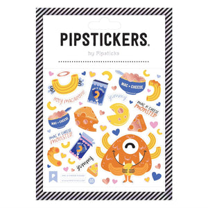 Pipsticks® 4x4" Sticker Sheet: Mac & Cheese Please