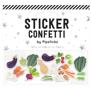 Pipsticks® Sticker Confetti: Garden Variety