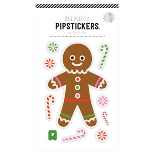 Pipsticks® Big Puffy Sticker: Gingerbread Cookie