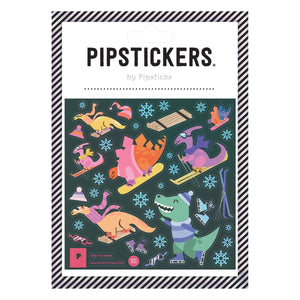 Pipsticks® 4x4" Sticker Sheet: Best in Snow