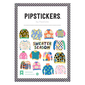 Pipsticks® 4x4" Sticker Sheet: Sweater Season
