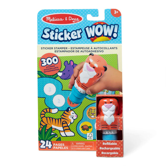 Melissa & Doug® Sticker WOW!® Activity Pad & Sticker Stamper - Tiger