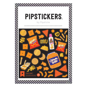 Pipsticks® 4x4" Sticker Sheet: Feelin' Cheezy