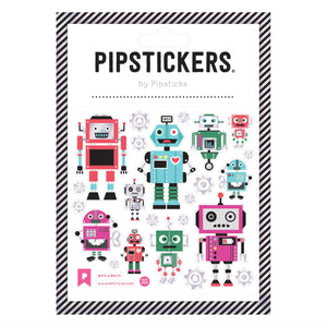 Pipsticks® 4x4" Sticker Sheet: Bots & Bolts