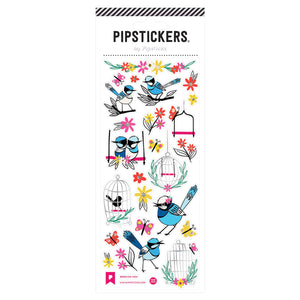 Pipsticks® 3"x7" Sticker Sheet: Birds Eye View