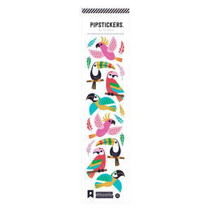 Pipsticks® 2"x8" Sticker Sheet: Beaked My Interest