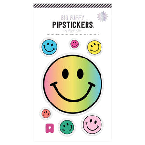 Pipsticks® Big Puffy Sticker: Smiley