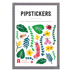 Pipsticks® 4x4" Sticker Sheet: Catch the Bug