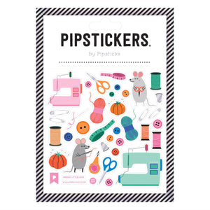 Pipsticks® 4x4" Sticker Sheet: Needle Little Love