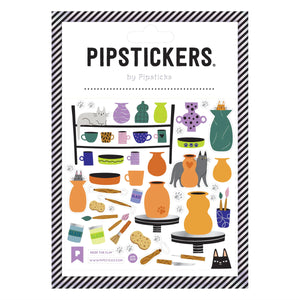 Pipsticks® 4x4" Sticker Sheet: Seize the Clay