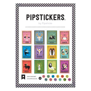 Pipsticks® 4x4" Sticker Sheet: What's Your Sign