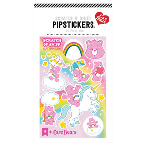 Pipsticks® 4x6" Scratch 'n Sniff Sticker Sheet: Care Bears - Sending Cheer