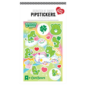 Pipsticks® 4x6" Scratch 'n Sniff Sticker Sheet: Care Bears - Bringing Good Luck