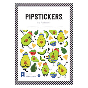 Pipsticks® 4x4" Sticker Sheet: Ninja-Cados