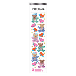 Pipsticks® 2"x8" Sticker Sheet: Suited for Adventure