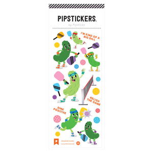 Pipsticks® 3"x7" Sticker Sheet: Pickledome Players