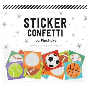 Pipsticks® Sticker Confetti: Have a Ball