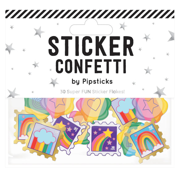 Pipsticks® Sticker Confetti: Stamped & Sealed