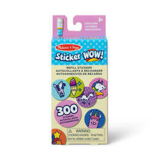 Melissa & Doug® Sticker WOW!® Refill Stickers – Unicorn (Stickers Only, 300+)