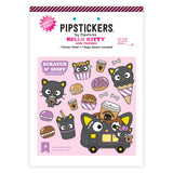 Pipsticks® 4x4" Scratch 'n Sniff Sticker Sheet: Chococat Chocolate Chariot