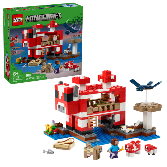 LEGO® Minecraft™ The Mooshroom House 21270